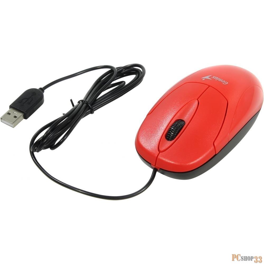Мышь Genius XScroll V3 red USB, G5 31010233101