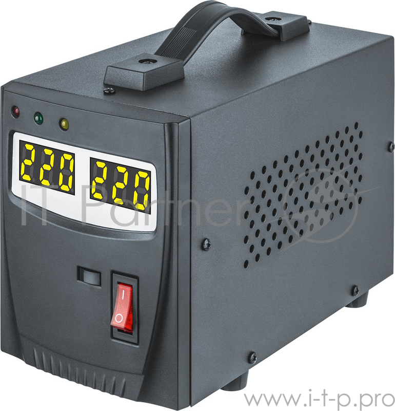 Стабилизатор напряжения Navigator 61 766 NVR-RF1-1000 релейного типа 1000 ВА, однофазный, вх.:140–