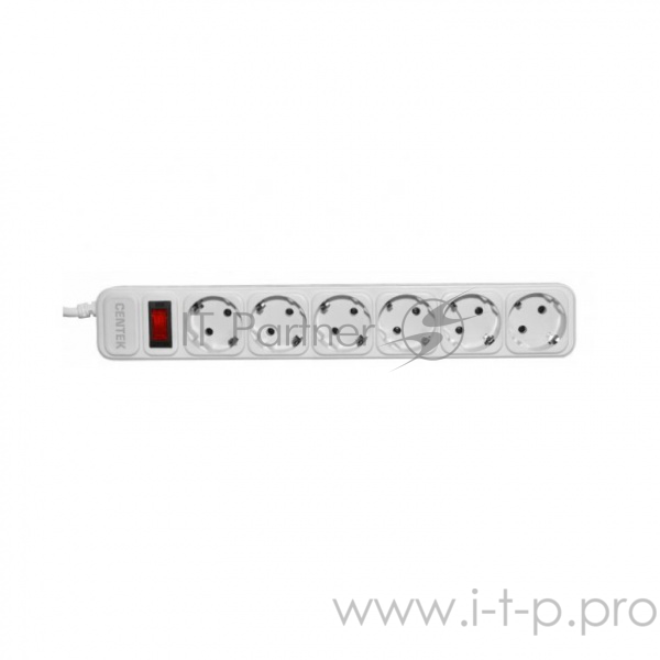 Сетевой фильтр Centek СТ-8901-6-1,8 White