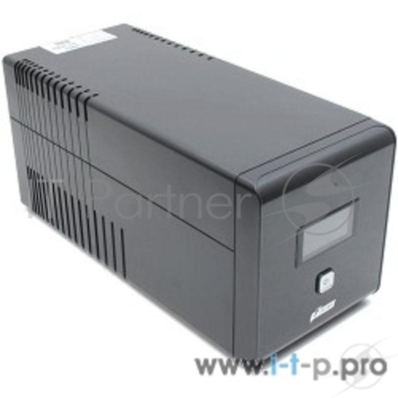 Источник бесперебойного питания PowerMan Smart Sine 1000 black (Pure Sine Wave/LCD Display/USB/Software/RJ11/45)