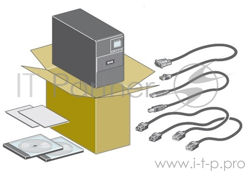 Источник бесперебойного питания Eaton 5P 5P1150i 770Вт 1150ВА черный