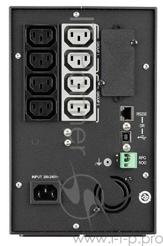 Источник бесперебойного питания Eaton 5P 5P1150i 770Вт 1150ВА черный