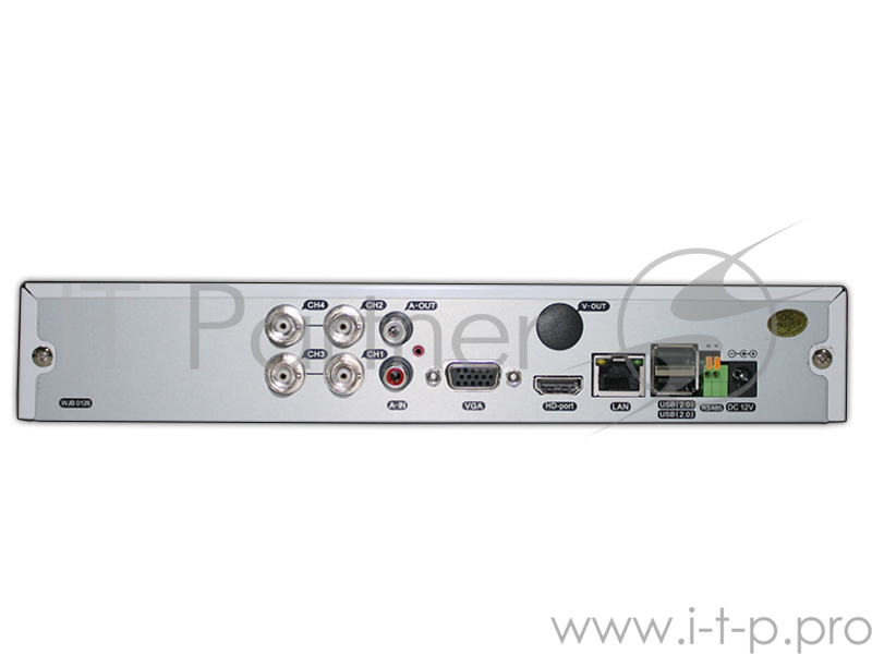 Комплект видеонаблюдения IVUE D5004 AHC-B2 матрица 1/4'' HD CMOS объектив 3,6мм ИК подсв.ноч.до20м