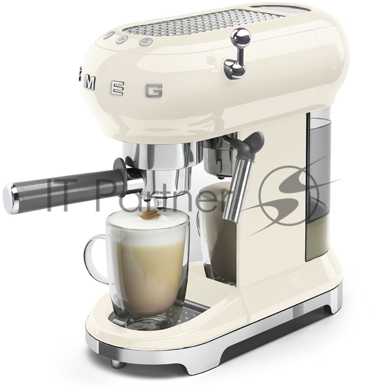 Кофеварки эспрессо SMEG Кофеварки эспрессо SMEG/ Кофемашина-эспрессо, стиль 50-х годов, кремовая