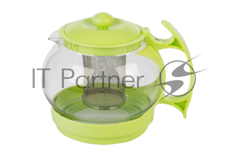 Чайник заварочный Decotto-1100 с пластик ручкой, фильтр из нерж ст, 1,1 л, Mallony