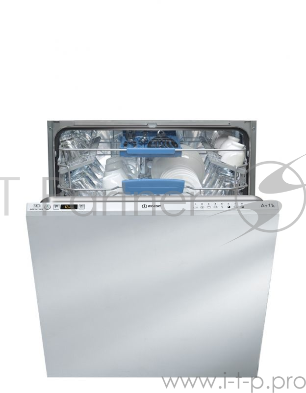 Встраиваемые посудомоечные машины 82x59,5x57 см, 8 программ, А+АА класс, 49 дБ, 14 комплектов посуды, потребление воды 11л/цикл, Цифровой дисплей, индикаторы отсутствия соли и ополаскивателя,таймер отсрочки 1-12 ч., половинная загрузка, конфигурация