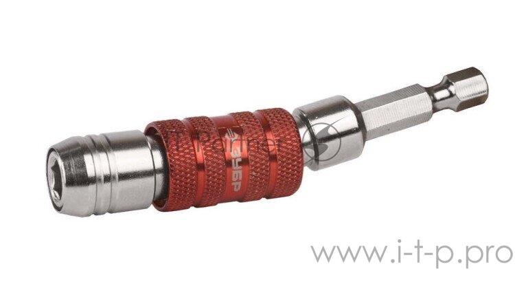 Адаптер ЗУБР ЭКСПЕРТ 26755-110 шарнирный для бит держатель для направления 110мм