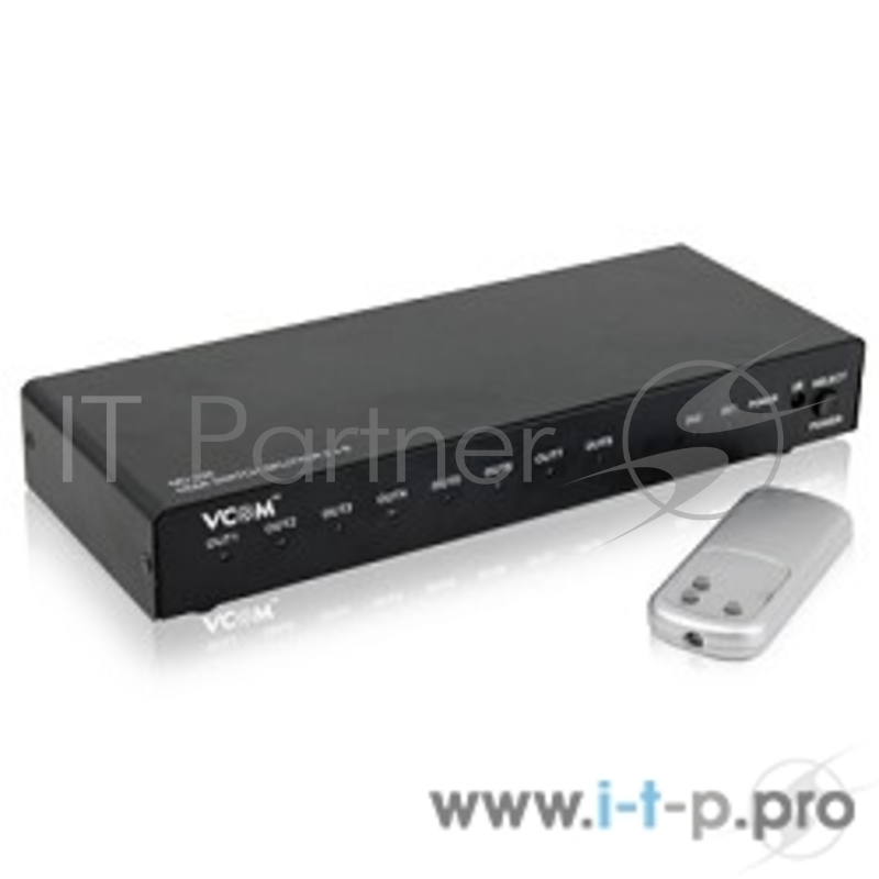 Разветвитель VCOM DD4528 Переключатель-разветвитель HDMI 2 =8