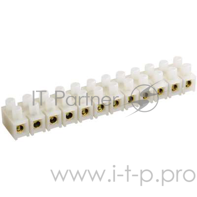 Iek UZV3-010-06 Зажим винтовой ЗВИ-10 2,5-6мм2 12пар ИЭК