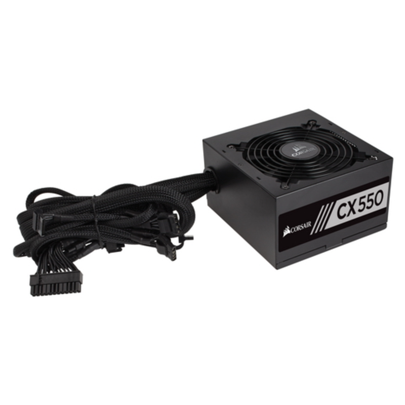 Блок питания Corsair CX 550W RTL CP-9020121-EU {550W, ATX, 120mm, 5xSATA, 2xPCI-E, APFC}