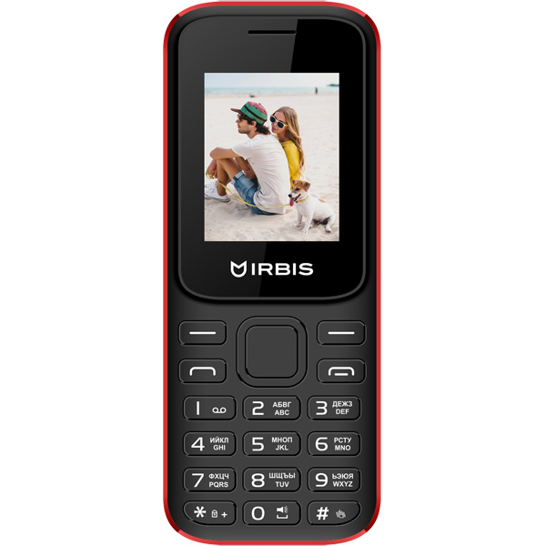 Мобильный телефон IRBIS SF31 Black/Red