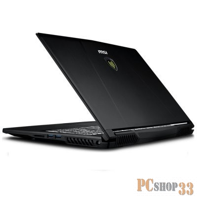 Ноутбук MSI WS63 8SK-076RU Core i7-8750H 2.2GHz,15.6 UHD IPS AG,32GB DDR4(2),256Gb SSD/1TB 7.2krpm,NV P3200