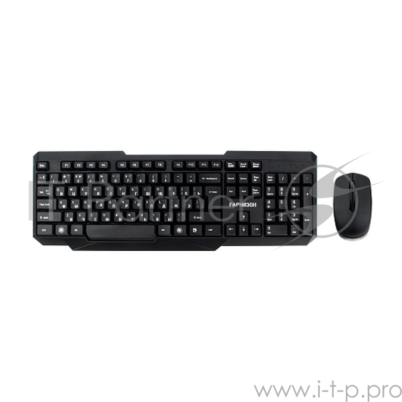 Клавиатуры, мыши Гарнизон Комплект кл-ра+мышь беспров. GKS-115, черный, 2.4 ГГц, 1200 DP