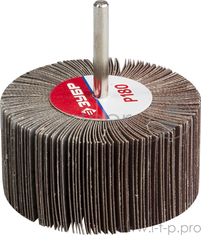 Шарошка ЗУБР 36604-180 МАСТЕР зерно-электрокорунд нормальный P180 40х80мм