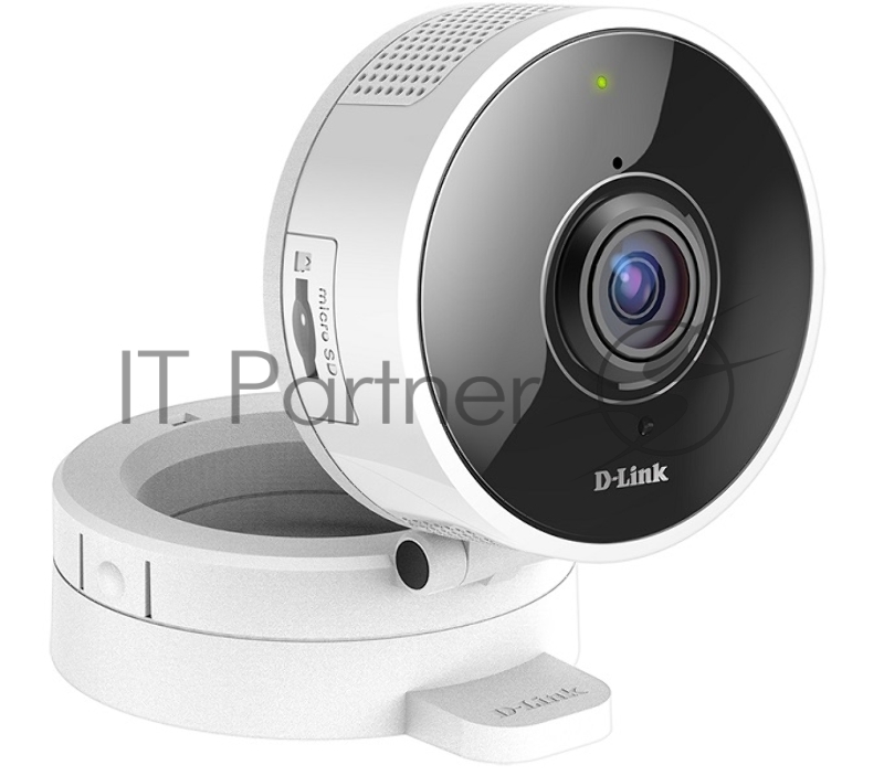 Цифровая камера D-Link DCS-8100LH/A1A 1 Мп беспроводная облачная сетевая HD-камера, день/ночь, с ИК-подсветкой до 5 метров, углом обзора по горизонтали 180° и слотом для карты microSD