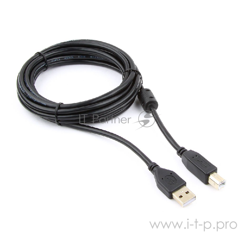 Кабель USB2.0 соединительный USB A-B Gembird CCF-USB2-AMBM-10 (3.0м)