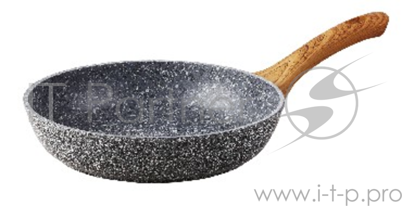 Сковорода LARA LR01-55-30 PALERMO 30см LR01-55-30 LARA GRANIT серия PALERMO кованый алюм. 30х5,5 см, ИНДУКЦИЯ, толщина 4,2мм