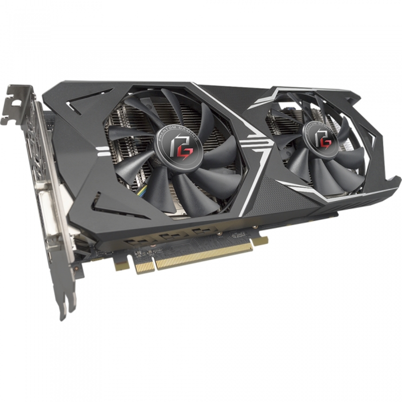 Видеокарта PCIE16 RX 580 8GB GDDR5 PHANTOM GXR RX580 8G OC ASROCK
