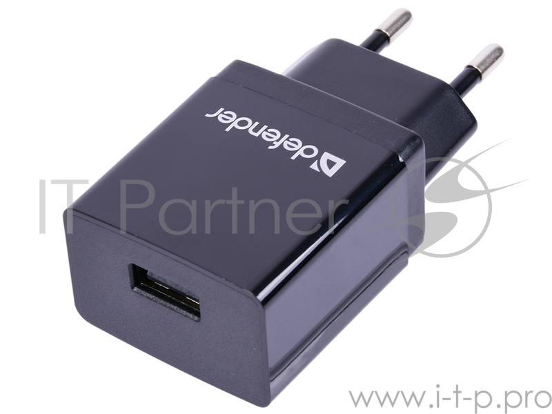 Сетевой адаптер Defender 1xUSB, 5V/1А , черный (UPA-11 ) (83547)