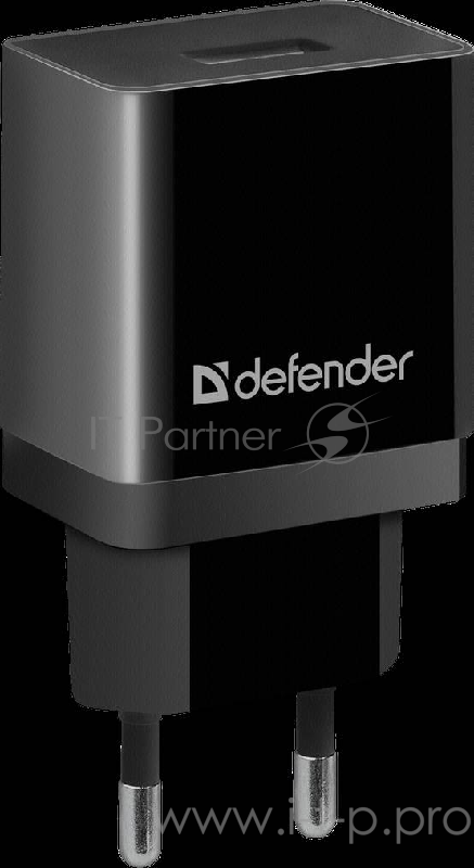 Сетевой адаптер Defender 1xUSB, 5V/1А , черный (UPA-11 ) (83547)