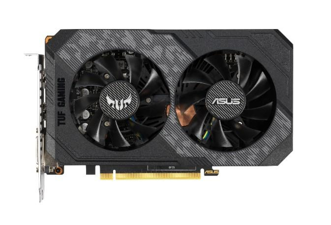 Видеокарта ASUS TUF-GTX1660-O6G-GAMING // GTX1660,DVI,HDMI,DP,6G,D5 ; 90YV0CU2-M0NA00