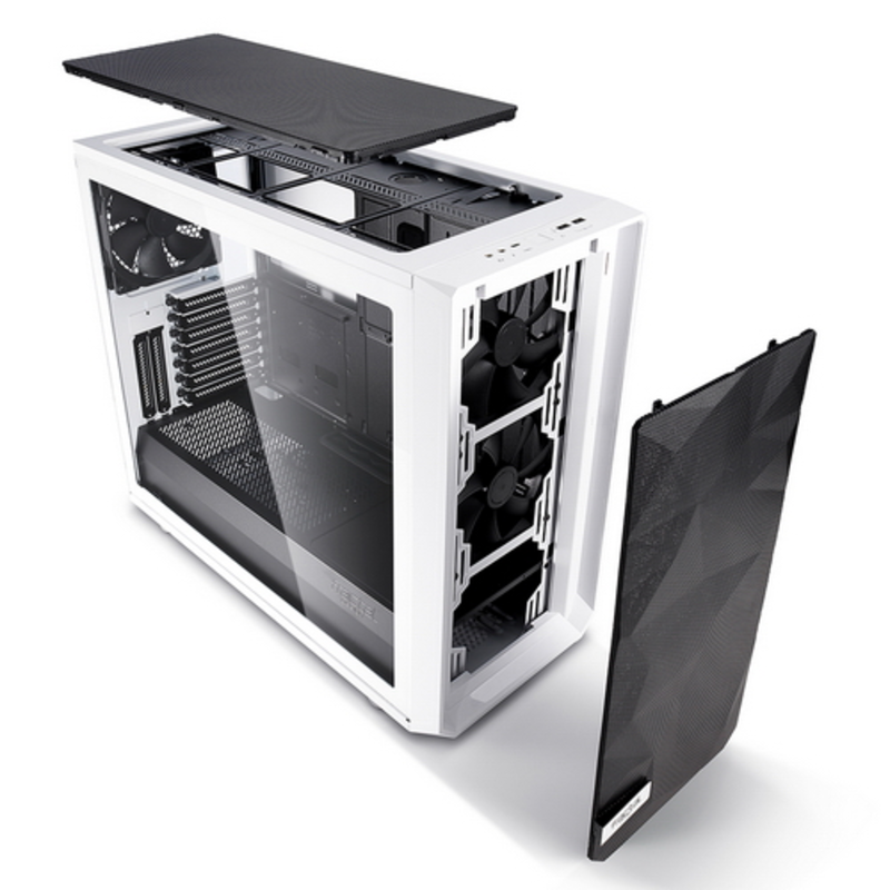 Корпуса Fractal Fractal Design Meshify S2 White TG Clear FD-CA-MESH-S2-WT-TGC (701477)