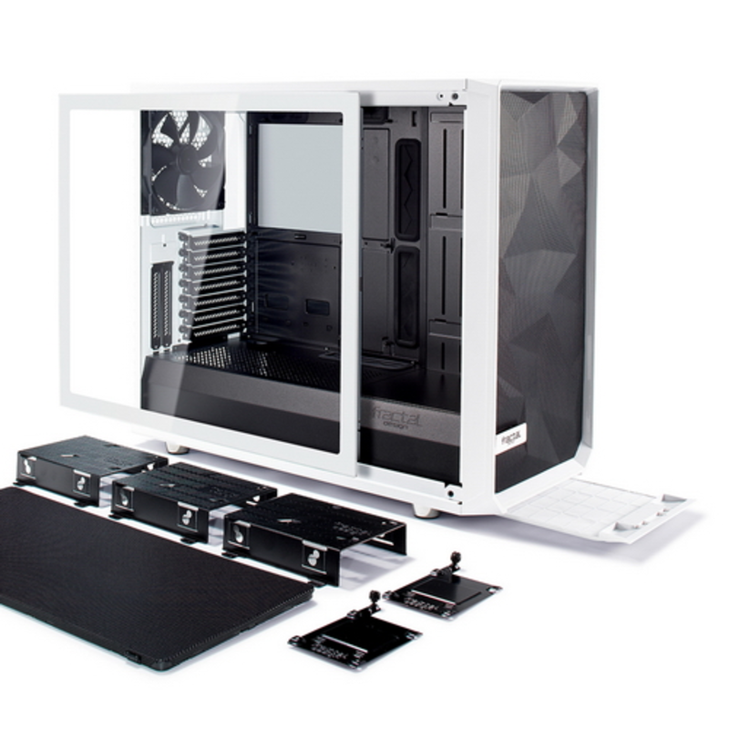 Корпуса Fractal Fractal Design Meshify S2 White TG Clear FD-CA-MESH-S2-WT-TGC (701477)