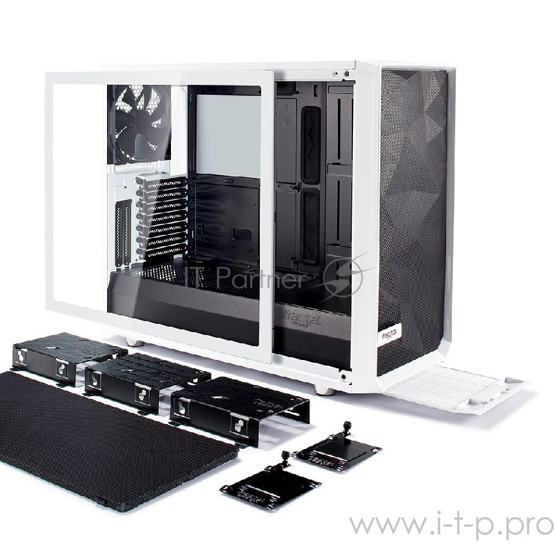Корпуса Fractal Fractal Design Meshify S2 White TG Clear FD-CA-MESH-S2-WT-TGC (701477)