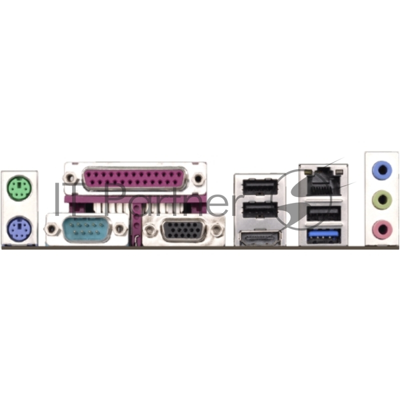 Материнская плата Asrock Q1900B-ITX + Celeron J1900 2xDDR3 SO-DIMM, Intel HD Graphics, 5.1CH, 1000 Мбит/с, USB3.0, D-Sub, HDMI, COM, LPT, Mini-ITX RTL