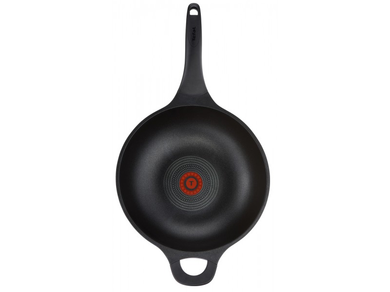 Сковорода ВОК (WOK) Tefal Supreme Gusto H1181974 круглая ручка несъемная (без крышки) черный (2100094924)