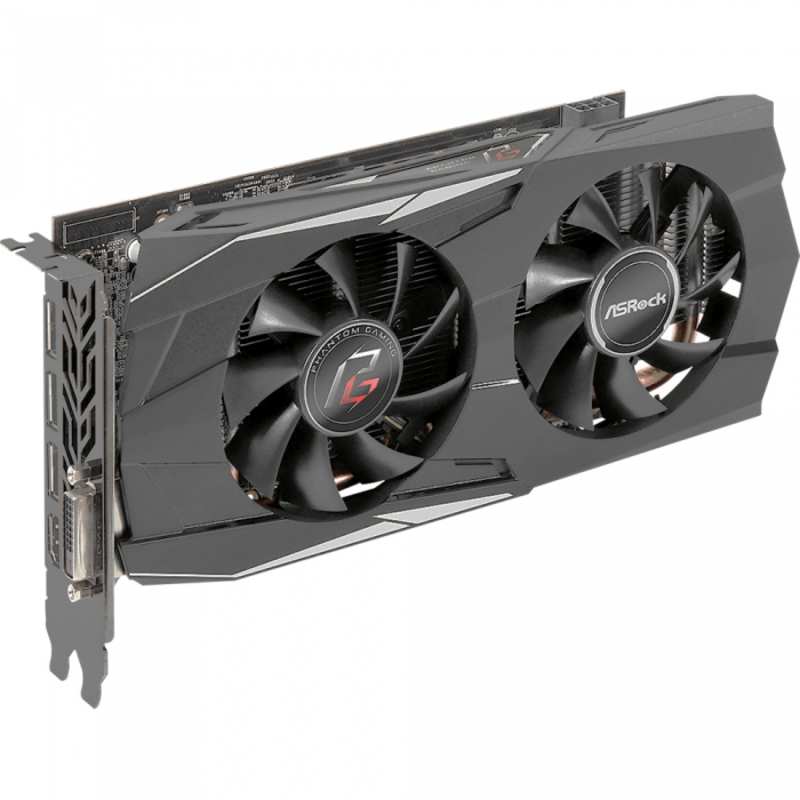 Видеокарты Asrock Phantom Gaming D Radeon RX570 8G OC, PCI-Ex16 3.0, 8GB. GDDR5, 256bit, DVI/HDMI/3xDP (PG D RADEON RX570 8G OC) RTL {10)