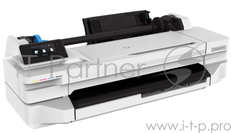 Плоттер HP Designjet T125 24 <5ZY57A> A1, 256Мб, USB, LAN, WiFi (замена T120 CQ891C)