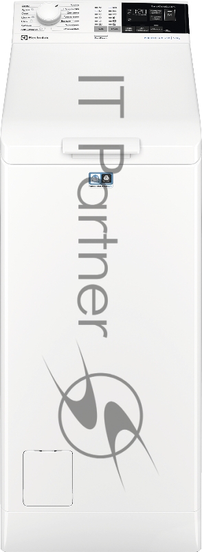 Стиральная машина ELECTROLUX EW6T4R262 / С вертикальной загрузкой 6 кг, отжим 1200 об/мин, средний ЖК дисплей, двигатель Универсальный, створки Карборан плавное открывание, стирка Антиаллергия+пар, технология стирки Eco valve