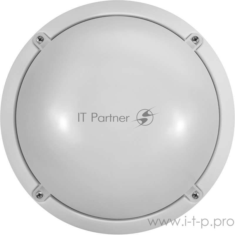 Светильник светодиодный Онлайт 61194 ЖКХ OBL-R1-12-6.5K-WH-IP65-LED