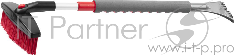 Щётка ЗУБР 61061-110 сметка автомобильная для снега поворотная со скребком 810-1060мм