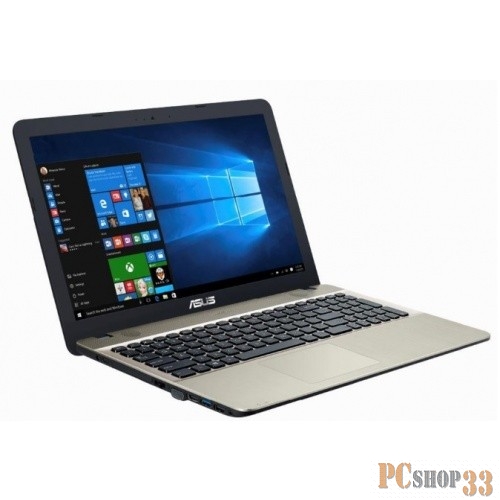 Ноутбук ASUS A541NA-DM449 (Pentium N4200-1.10ГГц, 4ГБ, 500ГБ, HDG, LAN, WiFi, BT, WebCam, 15.6 1920x1080, Linux), черный