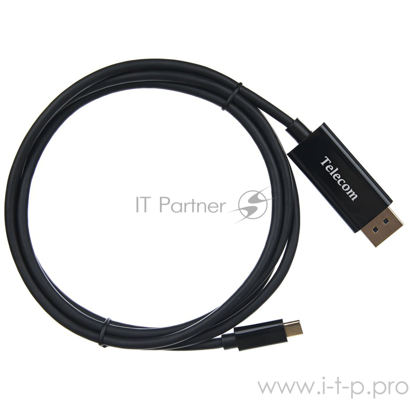 Кабель Telecom USB3.1 Type-Cm --> DP(m) 4K@30Hz, 1.8m <TCC010-1.8M>