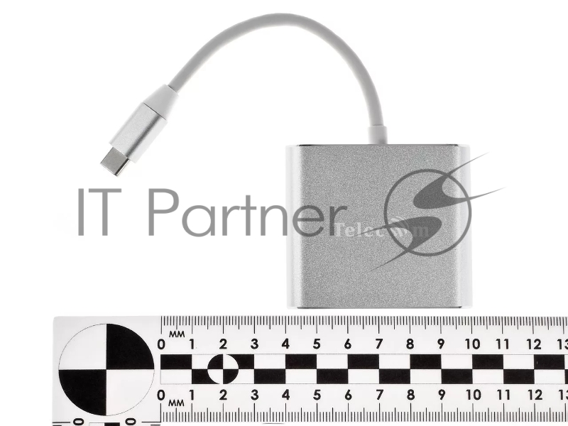 Кабель-концентратор Telecom USB3.1 TypeCm -->HDMI+USB3.0 +PD charging 4K@30Hz <TUC010>