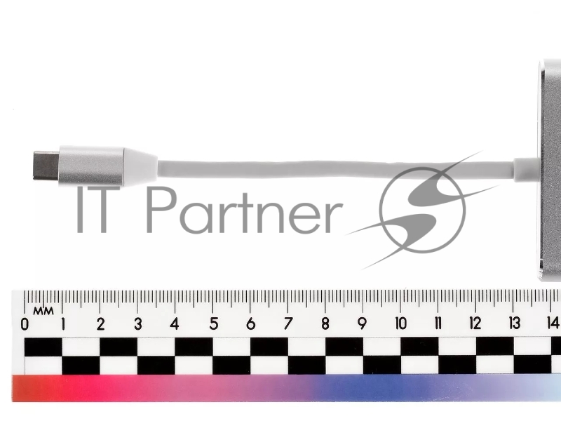 Кабель-концентратор Telecom USB3.1 TypeCm -->HDMI+USB3.0 +PD charging 4K@30Hz <TUC010>