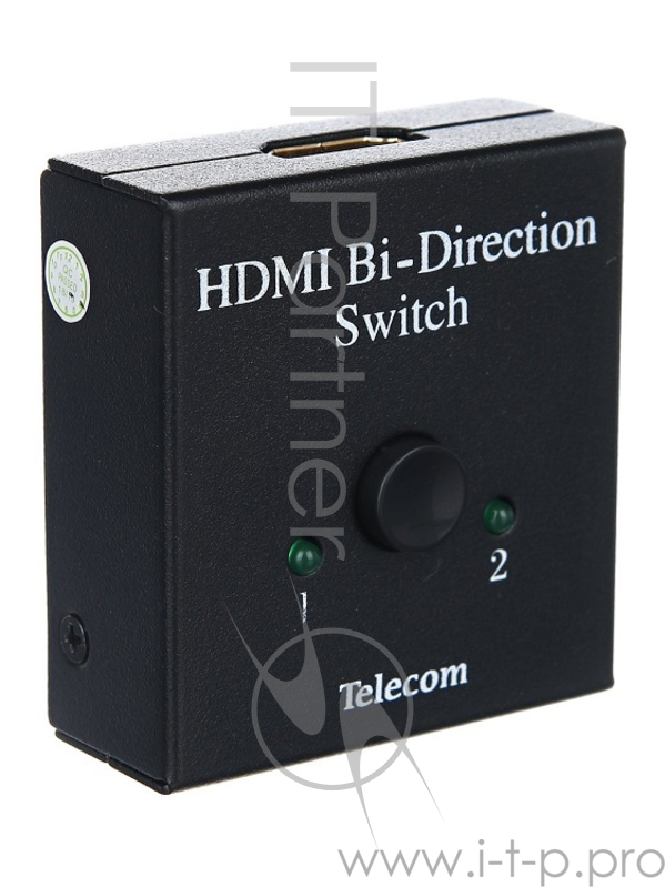 Разветвитель Telecom HDMI 2-->1, переключатель HDMI 1-->2, двунаправленный <TTS5015>