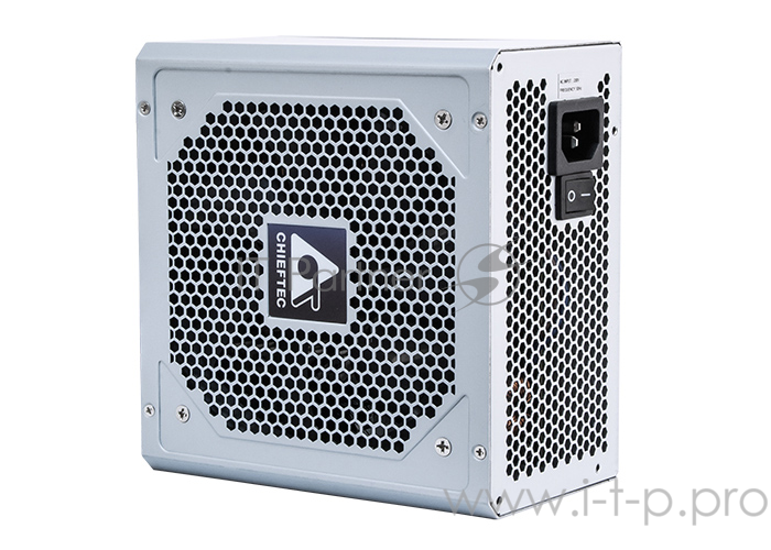 Блок питания Chieftec 500W OEM (GPC-500S) {ATX 2.3, 80 PLUS, 80% эфф, Active PFC, 120mm fan}