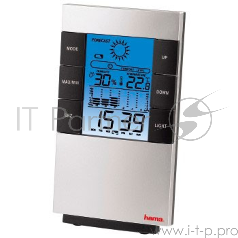Термометр Hama TH-200 H-87682 серебристый/черный