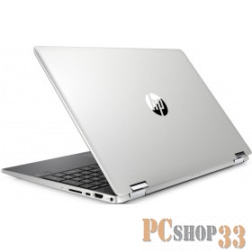 Ноутбук HP Pavilion x360 15-dq0003ur Core i5 8265U/8Gb/SSD256Gb/AMD Radeon 535 2Gb/15.6/IPS/Touch/FHD (1920x1080)/Windows 10/silver/WiFi/BT/Cam