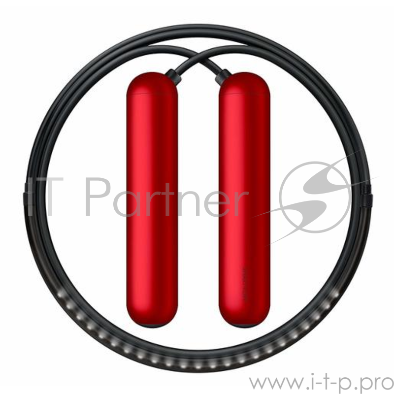 Умная скакалка Smart Rope. Размер M, 258 см. (на рост 165 - 175 см). Цвет красный.