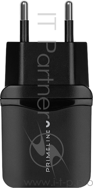 Сетевое зарядное устройство Prime Line QC3.0, черный