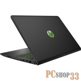 Ноутбук HP Pavilion 15-cb014ur 2CM42EA (Core i5 7300HQ-2.50ГГц, 6ГБ, 1000ГБ, GFGTX1050, LAN, WiFi, BT, WebCam, 15.6 1920x1080, W10 H), черно-зеленый