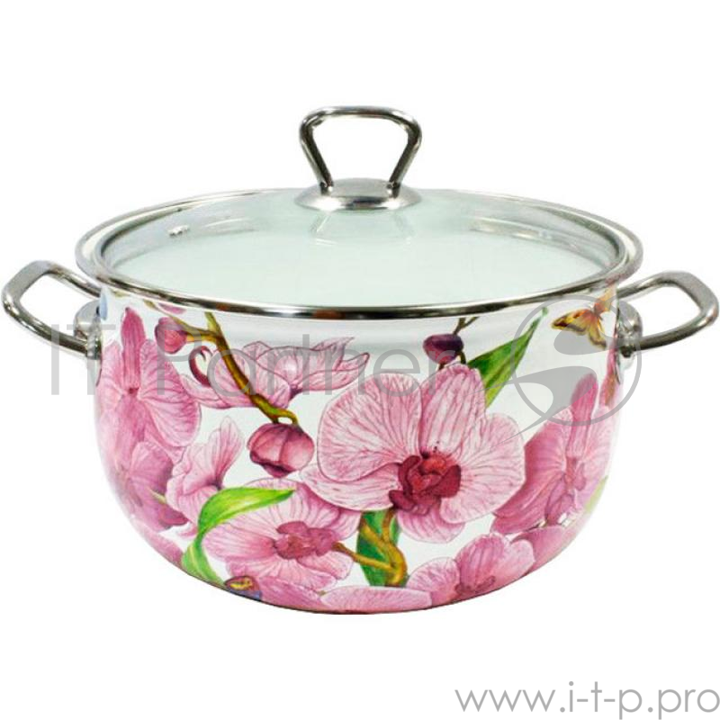 Кастрюля Interos 15116 Орхидея 3,1 л