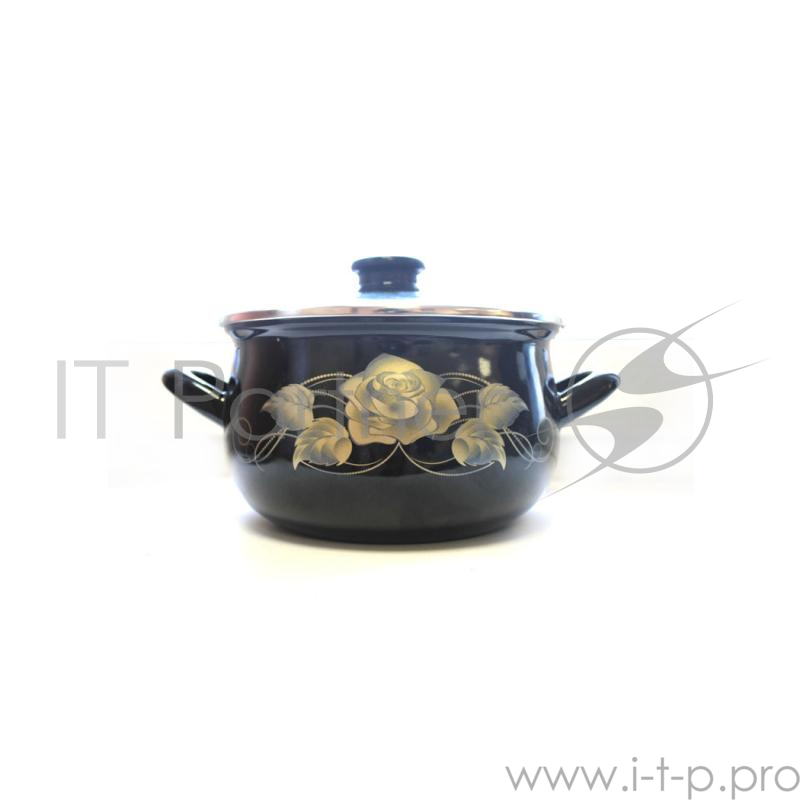 Кастрюля Interos 3040 A Черное золото 5,1 л
