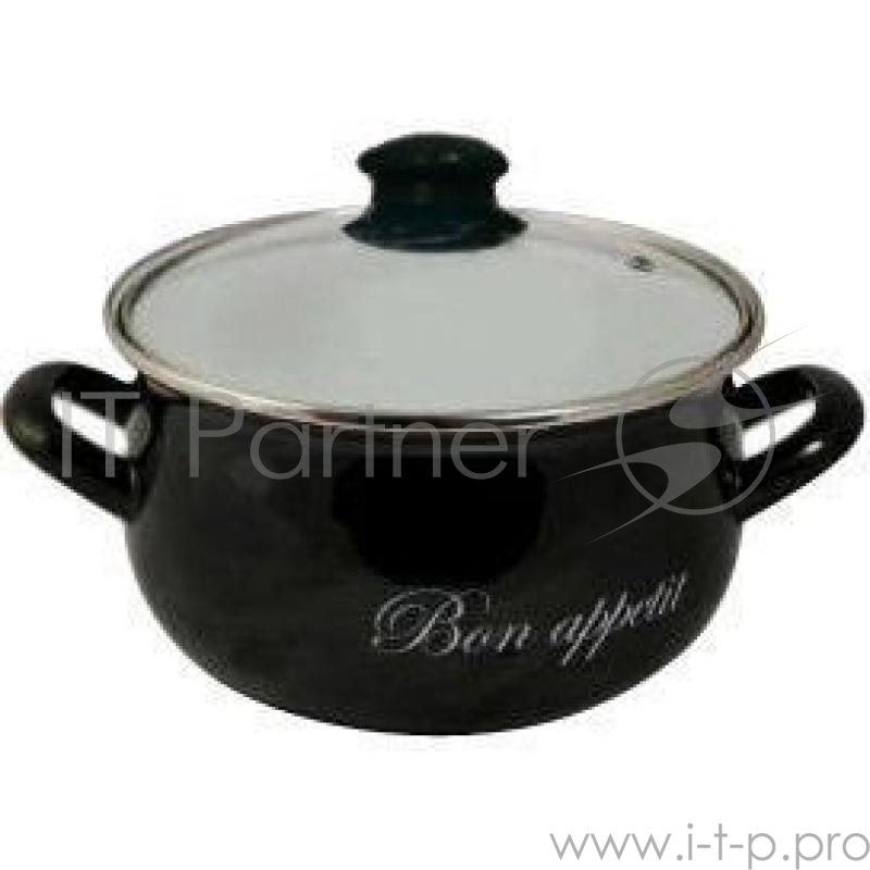 Кастрюля Interos 2234А Металлик 4,0л