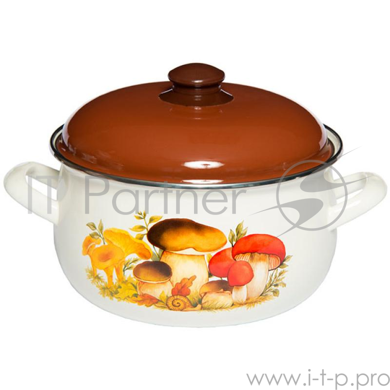 Кастрюля Interos 15251 Грибы 5,1 л